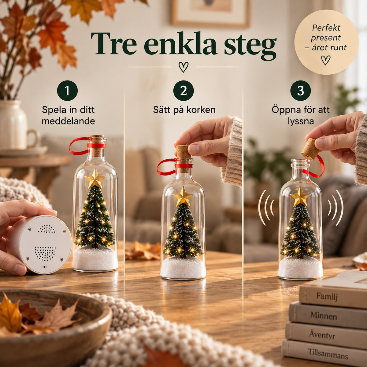 MinnesFlaska™ - Spara den lilla rösten innan den växer upp