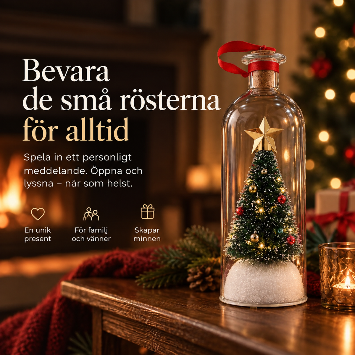 MinnesFlaska™ - Spara den lilla rösten innan den växer upp