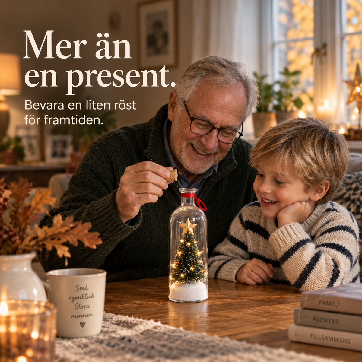 MinnesFlaska™ - Spara den lilla rösten innan den växer upp